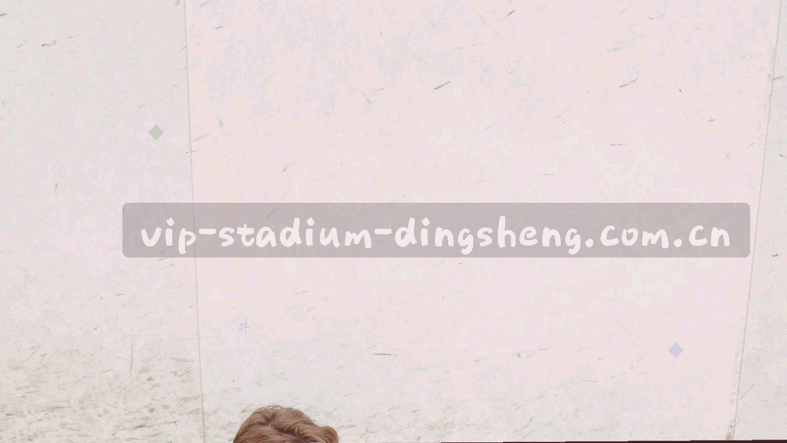 俯视球场的越位线示意，半透明色带与虚线标注进攻方与防守方的位置关系